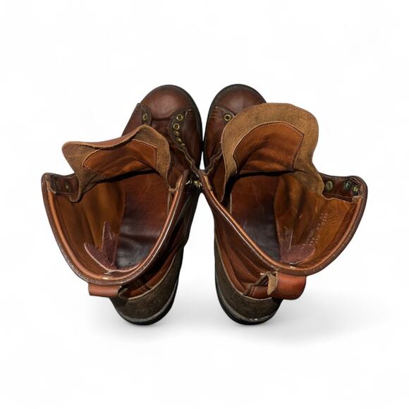 Vintage 70s Danner Woodsman Mountain Elk Boots Vibram Soles USA Mens Sz 10 EE - Picture 9 of 10